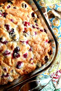 1 slice (57 g) Orange Cranberry Brunch Cake