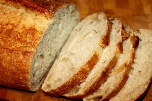 1 slice (57 g) Roasted Garlic Artisan Bread