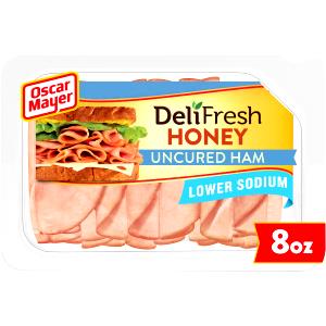 1 Slice (6-1/4" X 4" X 1/16") (1 Oz) Low Salt Deli Sliced Ham