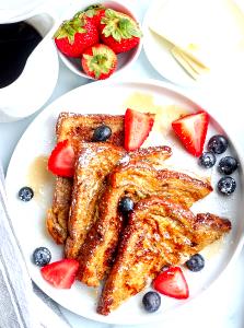 1 slice (76 g) Cinnamon Swirl French Toast