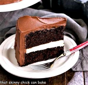 1 slice (83 g) Chocolate Ganache Cake
