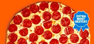 1 slice (85.1 g) Pepperoni Thin Crust Pizza