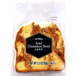 1 slice (93 g) Iced Cinnamon Swirl Cake
