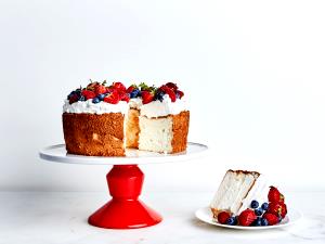 1 Slice Angel Food Cake