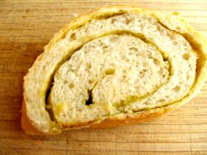1 Slice Asiago Pesto Bread