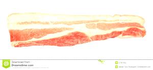 1 Slice Bacon, Raw