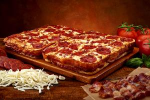 1 slice Bacon Wrapped Pizza