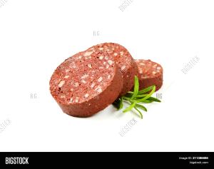 1 Slice Blood Sausage