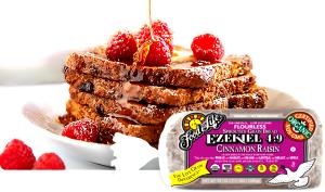 1 Slice Bread, Ezekiel 4:9, Cinnamon Raisin Sprouted Whole Grain Bread