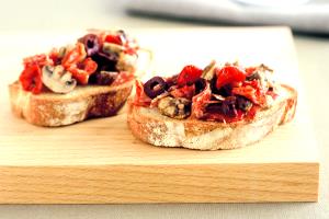 1 Slice Bruschetta Antipasti