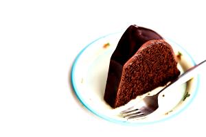 1 Slice Bundt Cake, Double Chocolate