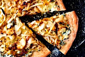 1 Slice Caramelized Onion Pizza Dough