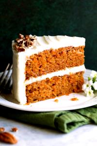 1 slice Carrot Cake (9")