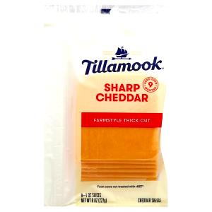 1 Slice Cheddar Cheese, Sharp, Slice