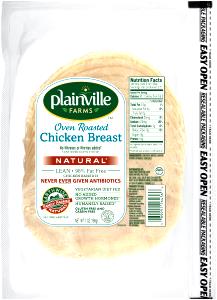 1 Slice Chicken Breast, Oven Roasted, Presliced