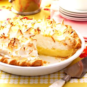 1 slice Coconut Meringue Pie