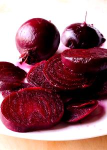 1 Slice Cooked Beets (from Canned)