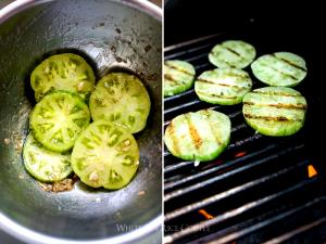 1 Slice Cooked Green Tomatoes (from Fresh)