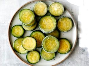 1 Slice Cooked Summer Squash (from Frozen)