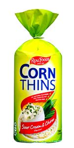 1 Slice Corn Thins, Sour Cream & Chives