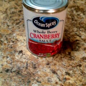 1 Slice Cranberry Sauce, Sweetened