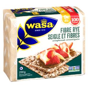 1 Slice Crispbread, Fiber Rye