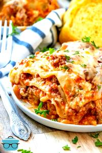 1 slice Crock Pot Lasagna