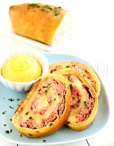 1 Slice Ham & Cheese Loaf Or Roll