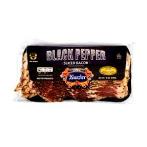 1 slice Hardwood Smoked Pepper Bacon