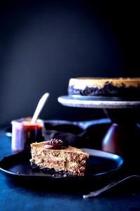 1 slice Kahlua Cocoa Coffee Cheesecake (10")