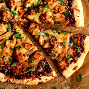 1 Slice Large BBQ Chicken Pizza