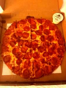 1 Slice Large Deluxe Topper Traditional Crust Pizza