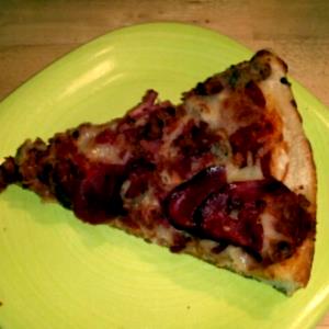1 Slice Large Meat Topper Traditional Crust Pizza