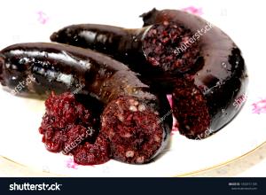 1 Slice Loaf Shape (5" X 4-5/8" X 1/16") Blood Sausage