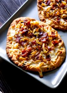1 Slice Medium Bacon Pizza