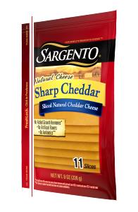 1 slice Natural Sharp Cheddar Cheese