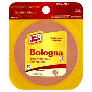 1 Slice, NFS Chicken, Beef and Pork Bologna