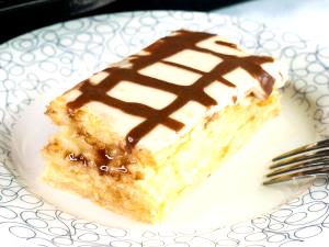 1 Slice Nondairy Dessert Pie, Vanilla