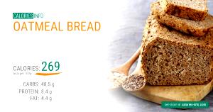 1 Slice Oatmeal Bread (Reduced Calorie)