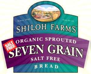 1 Slice Organic Sprouted Seven Grain Salt Free Bread