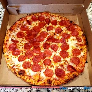 1 Slice Original Crust The Works Extra Large Pizza