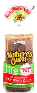 1 Slice Original Sugar Free 100% Whole Wheat Bread