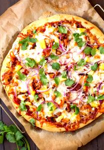 1 Slice Pan Crust Hawaiian BBQ Chicken Pizza