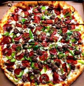 1 Slice Pepperoni, Sausage, Mushrooms & Peppers Pizza