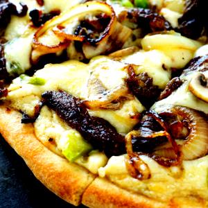 1 Slice Philly Cheese Steak Specialty Thin Crust Pizza