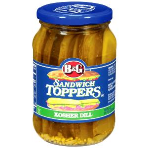 1 Slice Pickles, Dill Sandwich Toppers