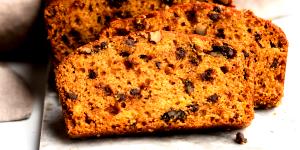 1 Slice Pumpkin Chocolate Chip Bread
