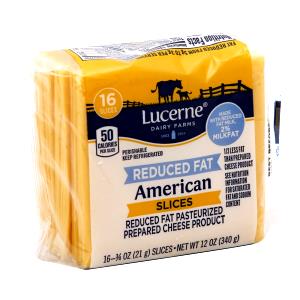 1 Slice Reduced Fat American Cheese