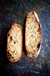 1 slice Rustic Country Sourdough Bread