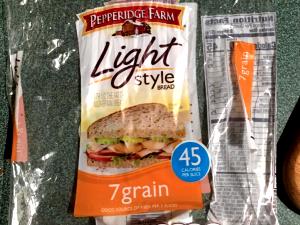 1 Slice Seven (7) Grain Bread, Carb Style